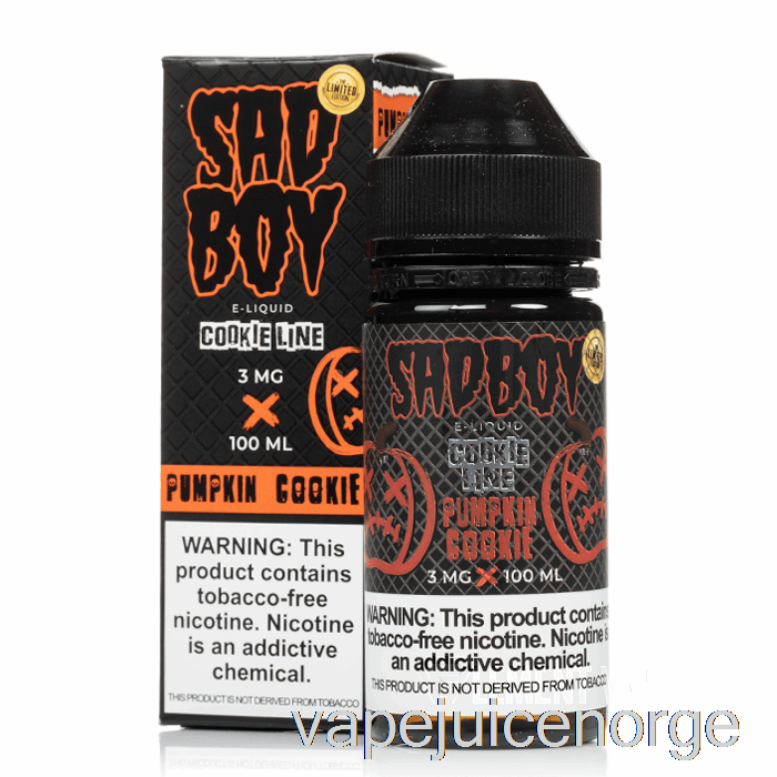 Vape Juice Gresskar Informasjonskapsel - Sadboy - 100ml 6mg